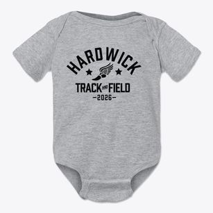 Hardwick Elementary School Track and Field Baby Onesie