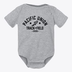 Pacific Union College Elementary School Track and Field Baby Onesie