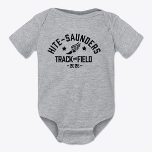 Hite-saunders Elementary School Track and Field Baby Onesie