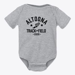 Altoona Middle School Track and Field Baby Onesie
