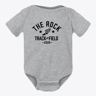 The Rock Academy Track and Field Baby Onesie
