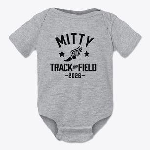 Archbishop Mitty High School Track and Field Baby Onesie