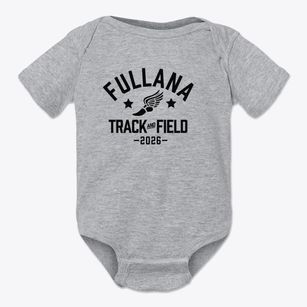 Fullana Elementary School Track and Field Baby Onesie