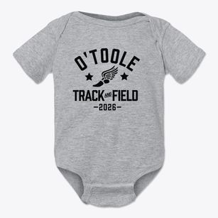 O'toole Elementary School Track and Field Baby Onesie