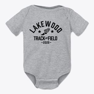 Lakewood Middle School Track and Field Baby Onesie