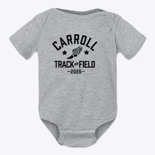 Carroll Junior High School Track and Field Baby Onesie