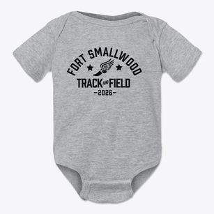 Fort Smallwood Elementary School Track and Field Baby Onesie