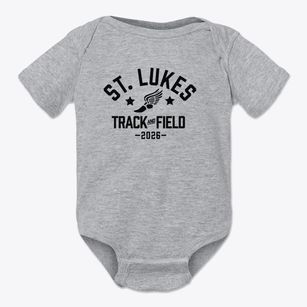 Saint Lukes Episcopal Day School Track and Field Baby Onesie