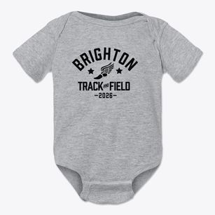 Brighton High School Track and Field Baby Onesie