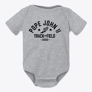 Pope John Ii Catholic School Track and Field Baby Onesie