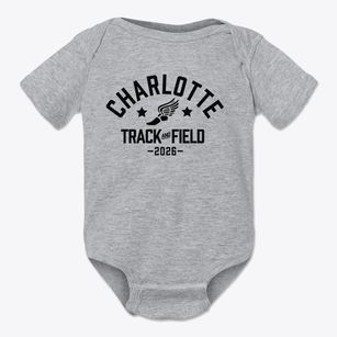Charlotte Secondary School Track and Field Baby Onesie