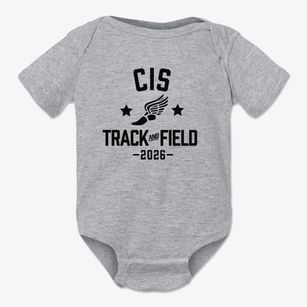 Cis Academy Track and Field Baby Onesie