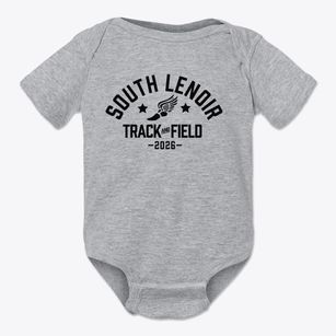 South Lenoir High School Track and Field Baby Onesie
