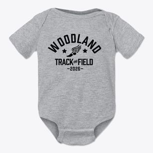 Woodland Adventist School Track and Field Baby Onesie