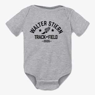 Walter Stiern Middle School Track and Field Baby Onesie
