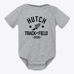 Hutchinson Middle School Track and Field Baby Onesie