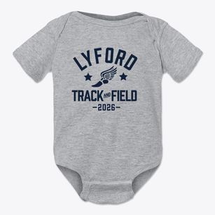Lyford High School Track and Field Baby Onesie