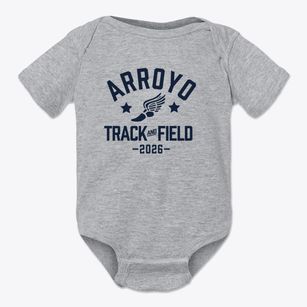 Arroyo High School Track and Field Baby Onesie