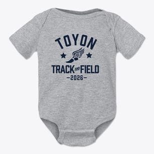 Toyon Elementary School Track and Field Baby Onesie