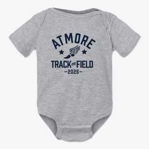 Atmore Christian School Track and Field Baby Onesie