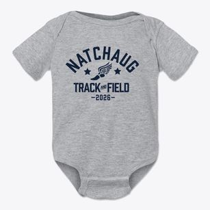 Natchaug Elementary School Track and Field Baby Onesie
