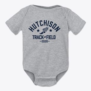 Hutchison High School Track and Field Baby Onesie