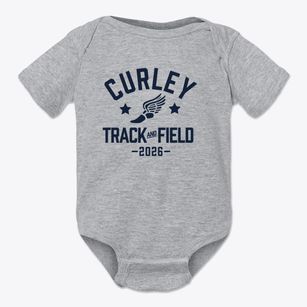Archbishop Curley High School Track and Field Baby Onesie