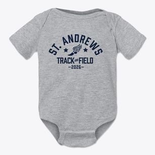 Saint Andrews Montessori Preschool Track and Field Baby Onesie