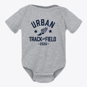 Urban Christian Academy Track and Field Baby Onesie