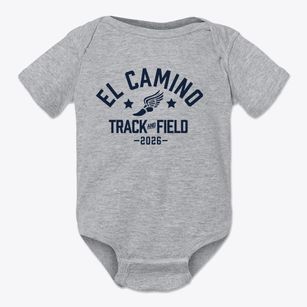 El Camino Alternative School Track and Field Baby Onesie