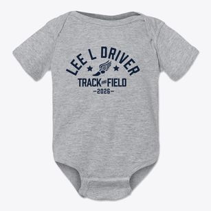 Lee L Driver Middle School Track and Field Baby Onesie