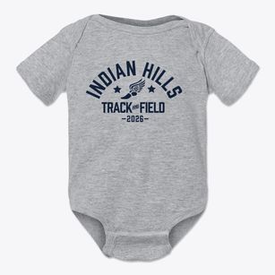 Indian Hills Junior High School Track and Field Baby Onesie