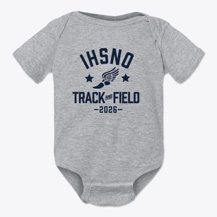 International High School Of New Orleans Track and Field Baby Onesie