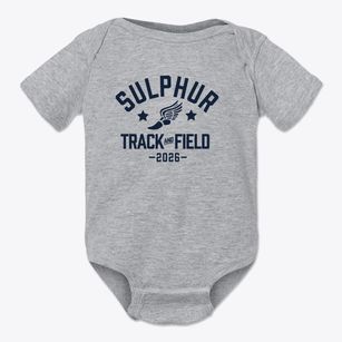 Sulphur High School Track and Field Baby Onesie