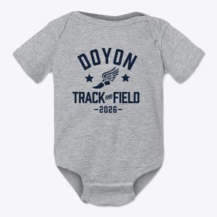 Paul Doyon Memorial School Track and Field Baby Onesie