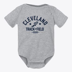 Cleveland Middle School Track and Field Baby Onesie