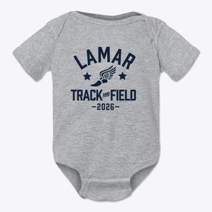 Lamar Elementary School Track and Field Baby Onesie