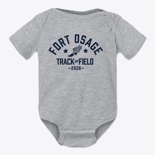 Fort Osage 9th Grade Center Track and Field Baby Onesie