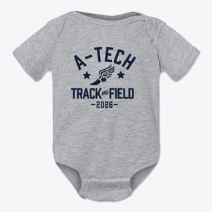 Advanced Technologies Academy Track and Field Baby Onesie