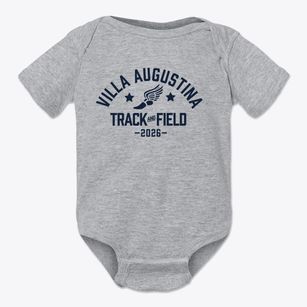 Villa Augustina School Track and Field Baby Onesie