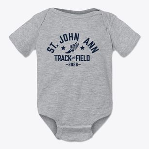 Saint John & Ann Interparoachial School Track and Field Baby Onesie