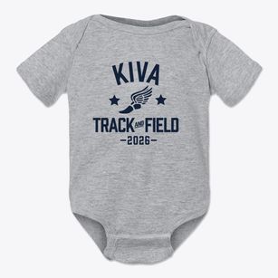 Kiva High School Track and Field Baby Onesie