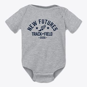New Futures High School Track and Field Baby Onesie