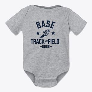 Brooklyn Academy Of Science And Env. Track and Field Baby Onesie