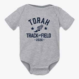 Torah High School Long Beach Track and Field Baby Onesie