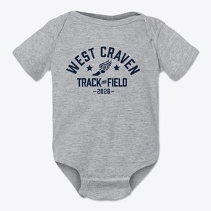 West Craven High School Track and Field Baby Onesie