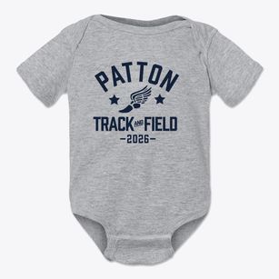 Patton High School Track and Field Baby Onesie