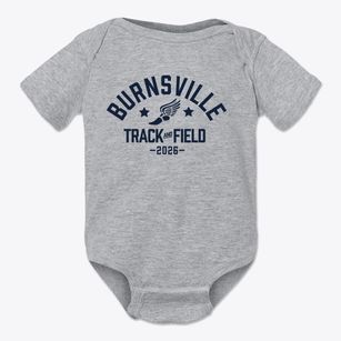 Burnsville Elementary School Track and Field Baby Onesie