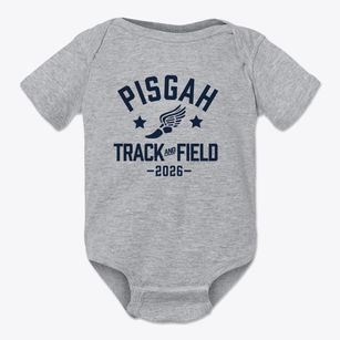 Pisgah High School Track and Field Baby Onesie