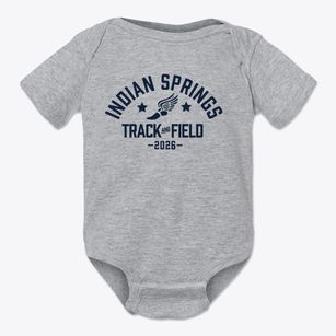 Indian Springs Elementary School Track and Field Baby Onesie